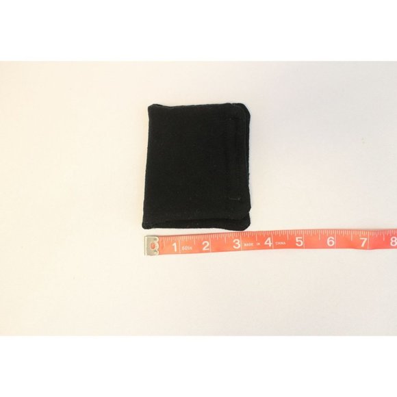 Black flannel Bra Strap Padding or Sling Cushion Port Pillow - Picture 2 of 4